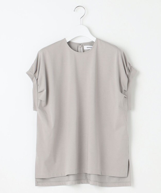 23区 【SACRA】プレーティングクロス カットソー 【23区別注】グレージュ系