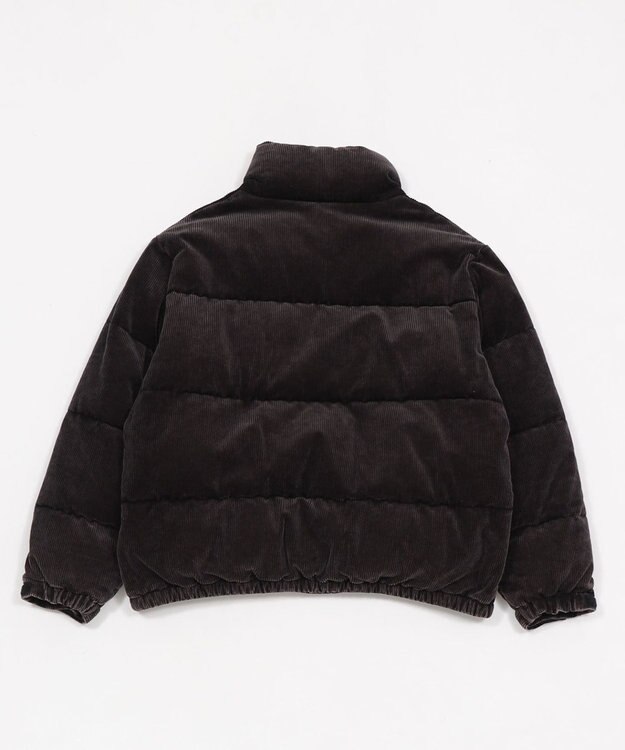 WEGO 【ユニセックス着用ITEM/MLサイズ展開】コーデュロイパファーブルゾン ブラックその他