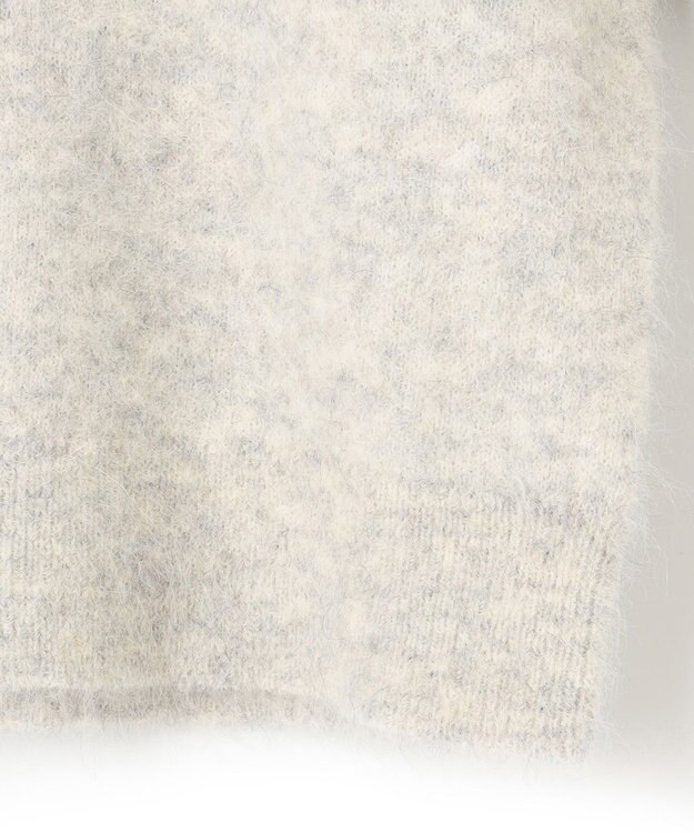 uncrave アルパカファーニット ショートトップス ナチュラル