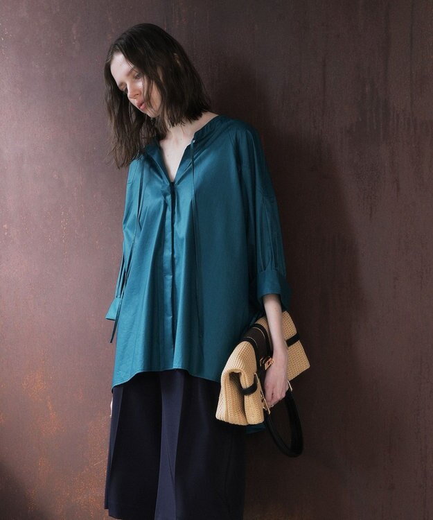 YECCA VECCA 【A4対応】2wayライントートバッグ Beige