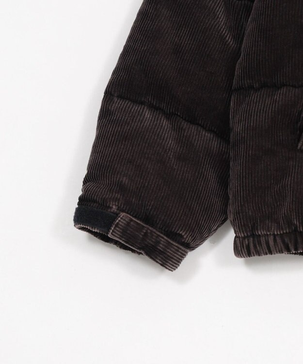 WEGO 【ユニセックス着用ITEM/MLサイズ展開】コーデュロイパファーブルゾン ブラックその他