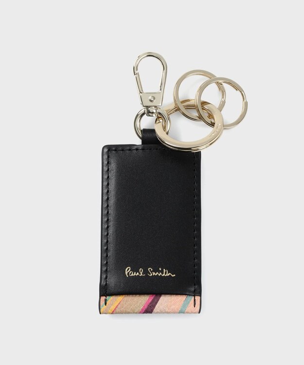 Paul Smith Newスワールトリム キーホルダー ブラック