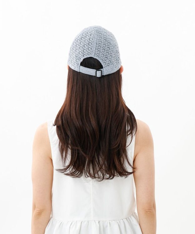 AURORA 【 LANVIN en Bleu （ランバン オン ブルー）】レースキャップ サックス