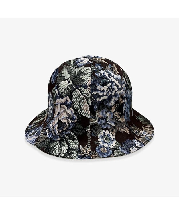 林八百吉商店 un chapeau  ジャガードチューリップハット ブラウン