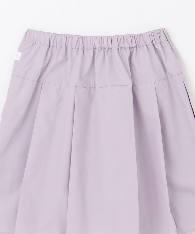 組曲 KIDS 【150-160㎝】ボックスタック キュロット ラベンダー系