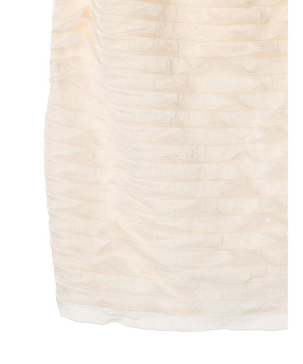 Green Parks Ｉラインフリルカットスカート Ivory