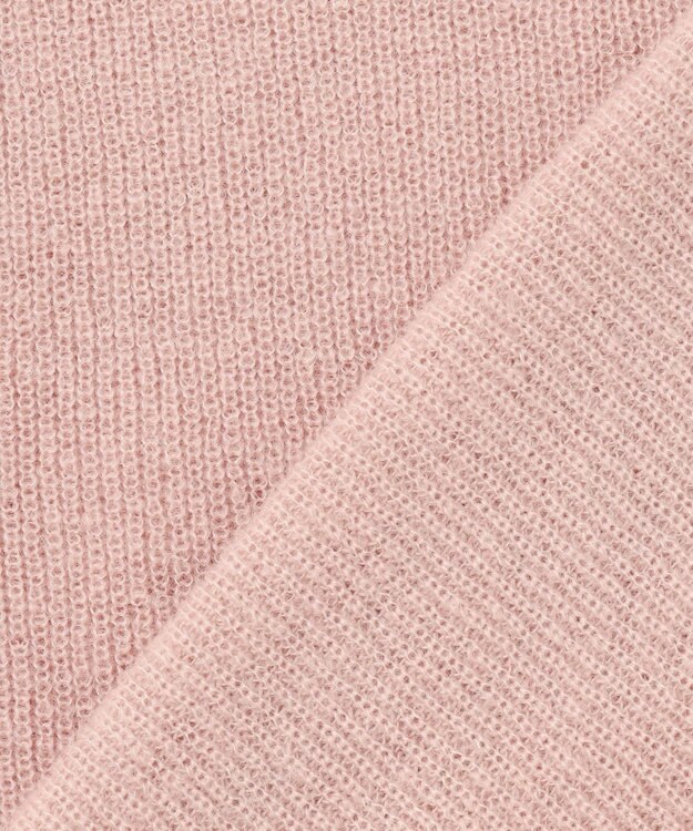 UNFILO ファインアルパカ クルーネック ピンク