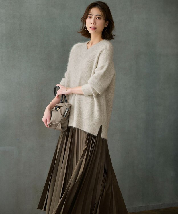 23区 ナロー フープ ピアス ゴールド系