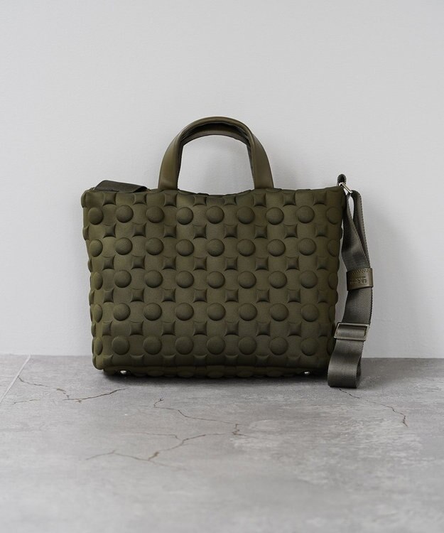 MIYABIYA 【撥水加工】La quoh with kirakaracho 2wayトート 鶯（カーキ）