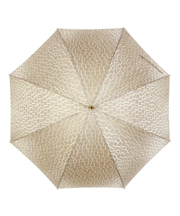 MOONBAT LANVIN COLLECTION 長傘 カチオンジャカード ベージュ
