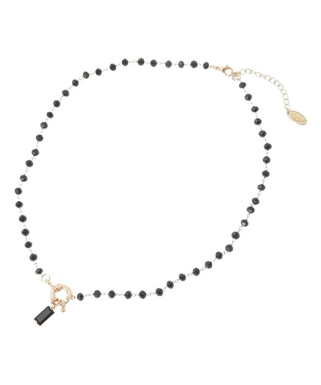 AMERICAN HOLIC 【2点SET】ビーズネックレス Black