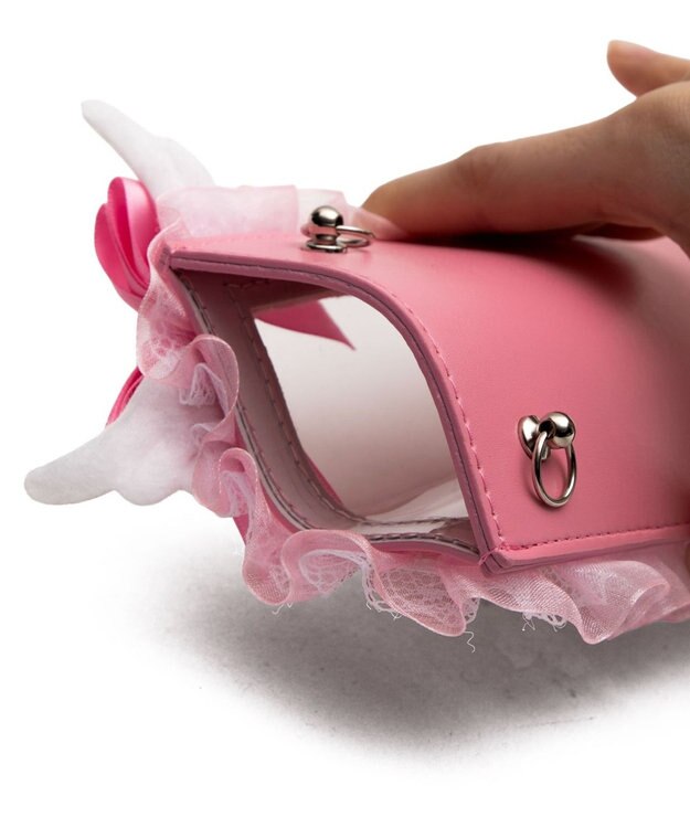 WEGO 【痛バ＆推し活グッズ】エンジェルリボンホロチケホルダー ライトピンク