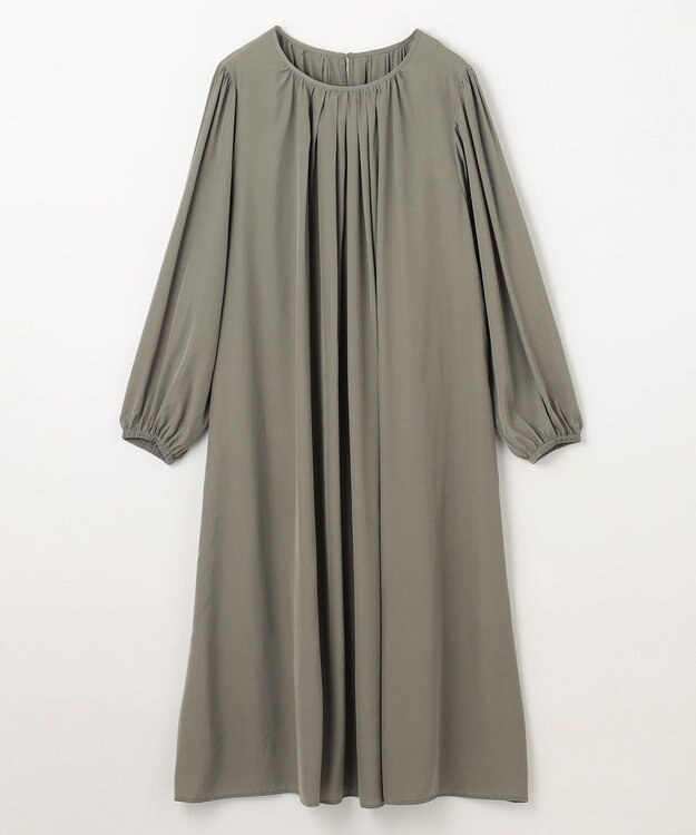 ANY ギャザーワンピース カーキ