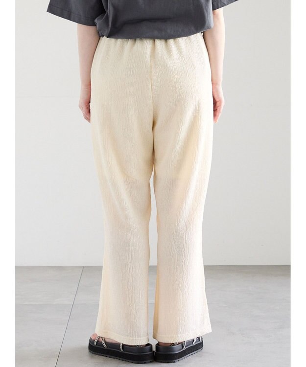 Te chichi カットクレープイージーパンツ《2026 SUMMER LOOK item》 オフホワイト
