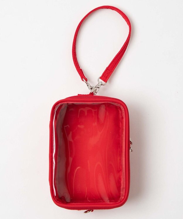 WEGO 【痛バ＆推し活グッズ】3WAYぬいポーチ レッド