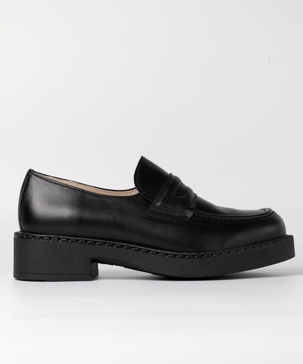 BONTRE 【BONTRE/ボントレ】パフィーベルトローファー/40751-US ブラック