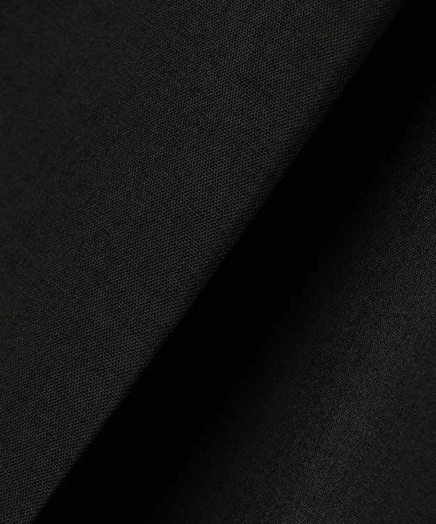 uncrave ドライタッチトロ ワイドトラウザー ブラック系