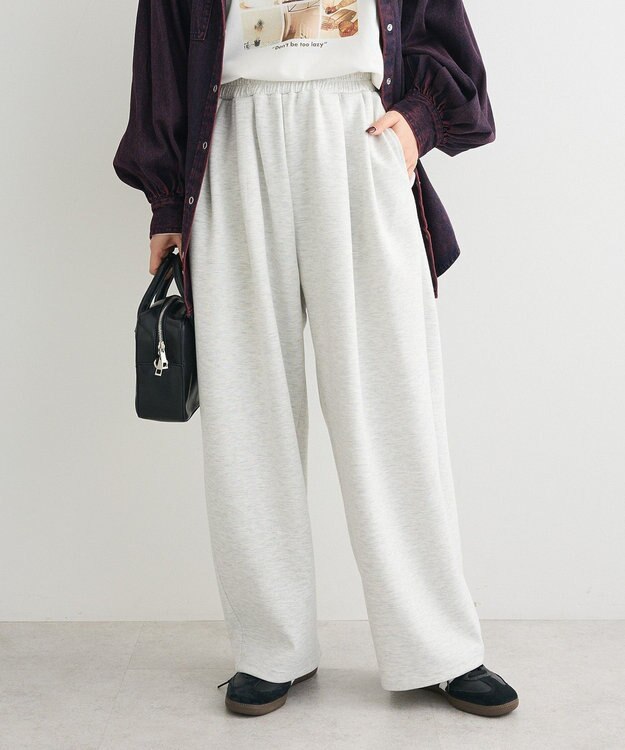 Green Parks ・ＥＬＥＮＣＡＲＥ　ＤＵＥ　コクーンイージーパンツ Oatmeal