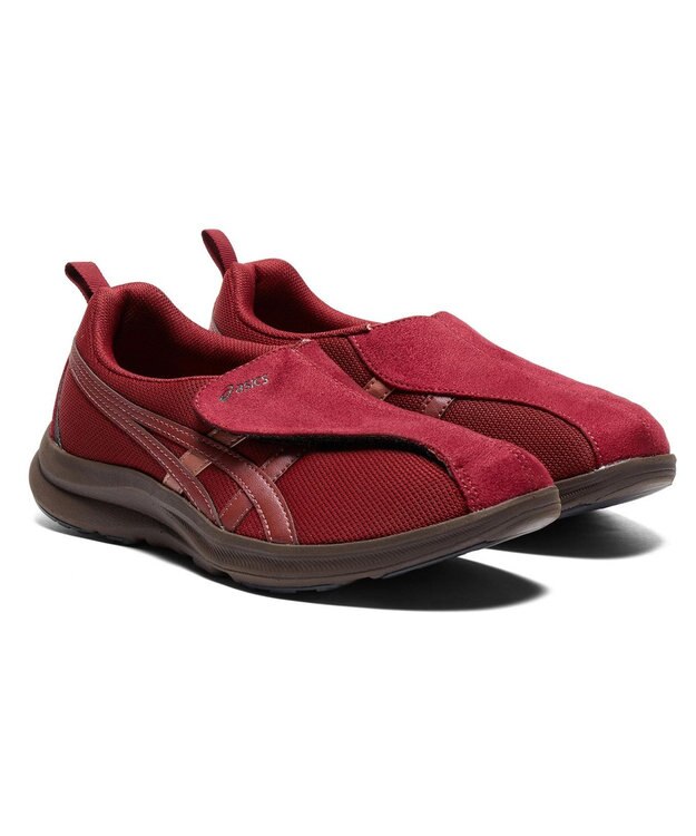 ASICS WALKING ライフウォーカー レディース 3E相当 レッド系