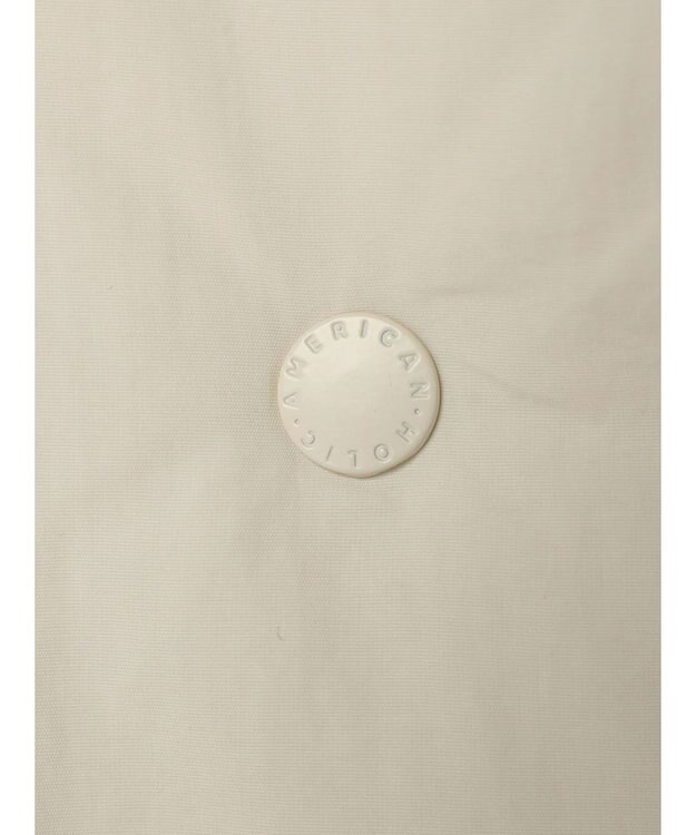 AMERICAN HOLIC キルポカ撥水加工サイドＺＩＰコート Ivory