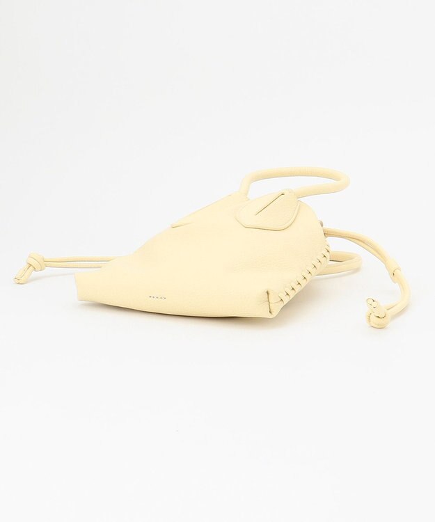 23区 【CLASSY.6月号掲載】ADDCULUMN フェイクレザー ショルダーバッグ ライトイエロー系