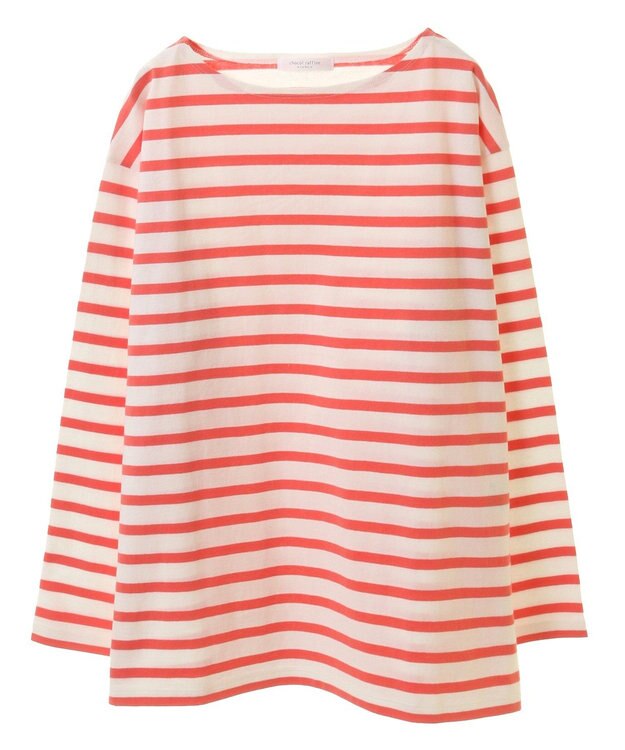 Green Parks ボーダーチュニック Pink