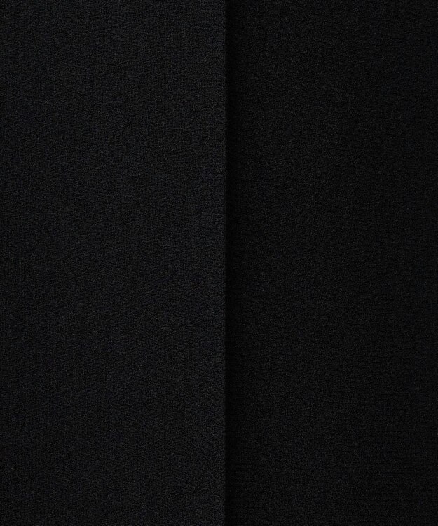 BEIGE， 【洗える】FLEUR / ウエストゴムワイドストレートパンツ Black