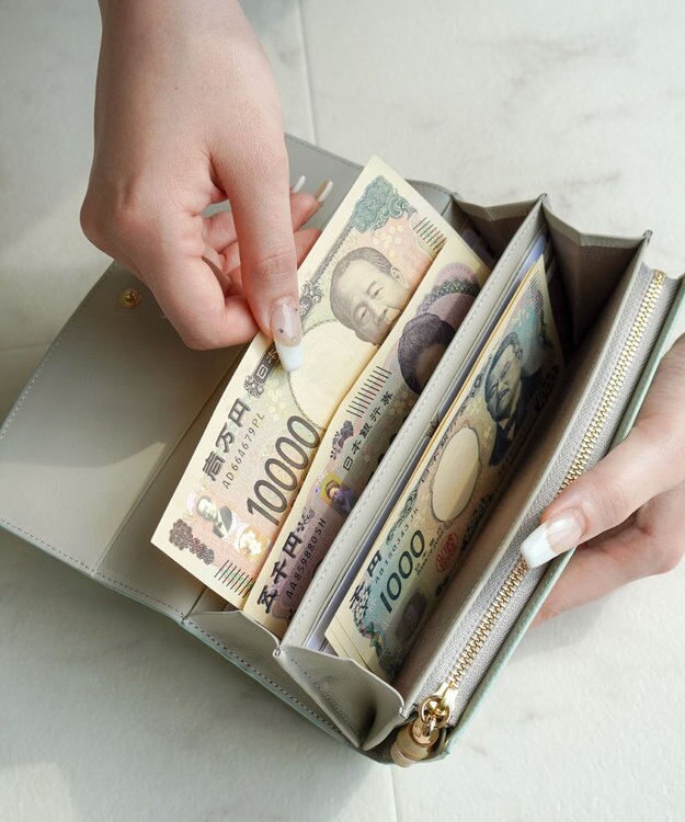 ACE BAGS & LUGGAGE 【新色登場】 Jewelna Rose フォリー 本革 長財布 15148 ミント