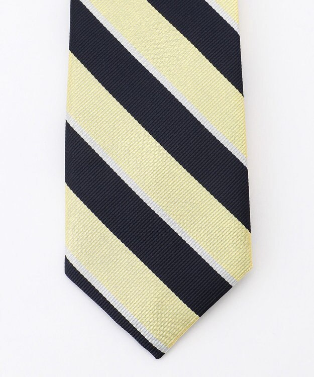J.PRESS MEN 【定番】オーセンティック レジメンタル ネクタイ イエロー系2