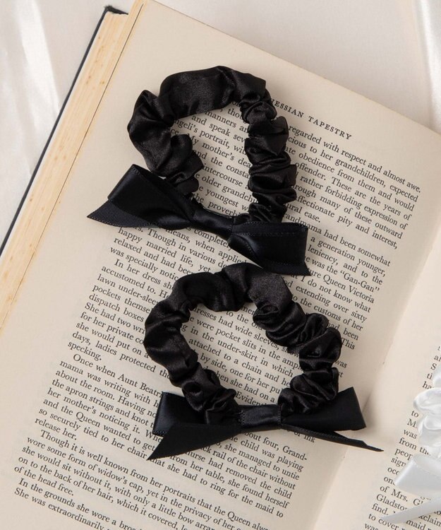 WEGO L2Pミニリボンシュシュ ブラック