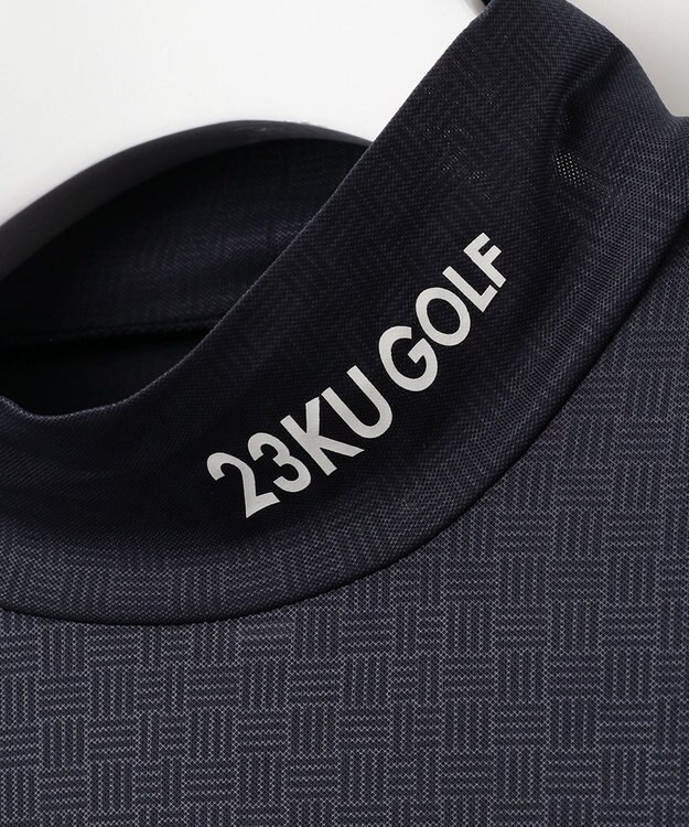 23区GOLF 【MEN/キングサイズ】３０ｄエンボスプリント インナーカットソー ネイビー系5