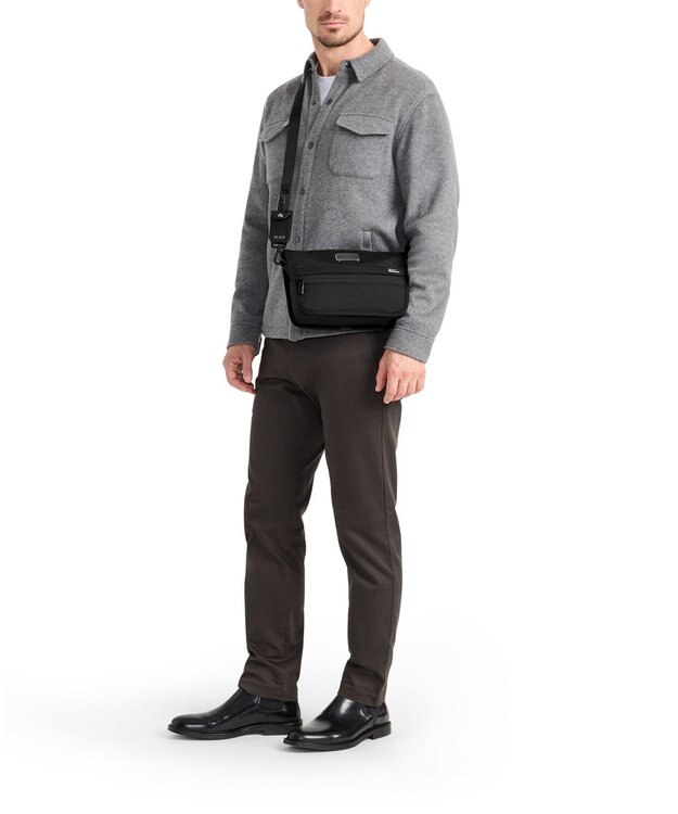 TUMI TUMI ALPHA（アルファ） コンバーチブル・クラッチ・クロスボディ ブラック