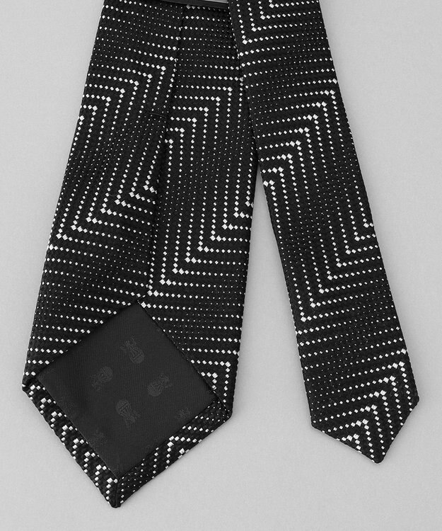 GOTAIRIKU GOTAIRIKU別注【日本製】シルク ネクタイ ブラック系8