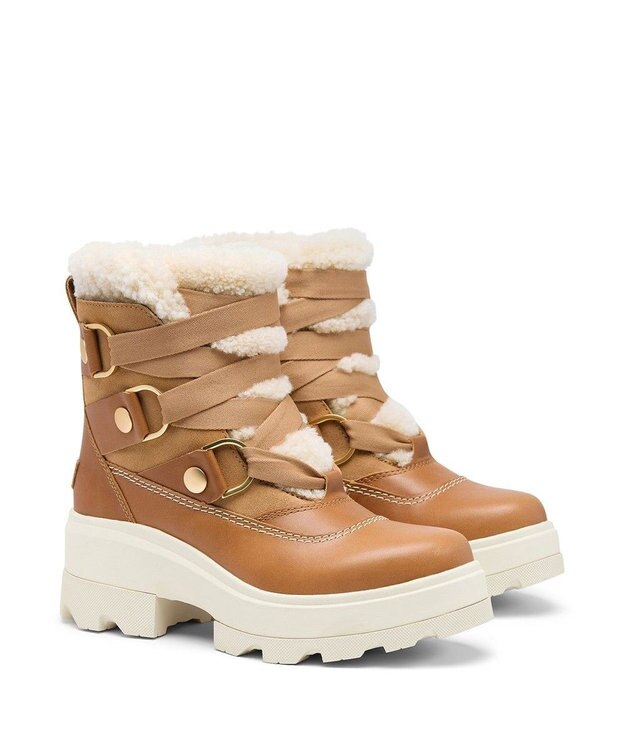 SOREL SOREL/ ジョアンフォーワード　コージーブーツウォータープルーフ /ソレル Tawny Buff、 Honey White