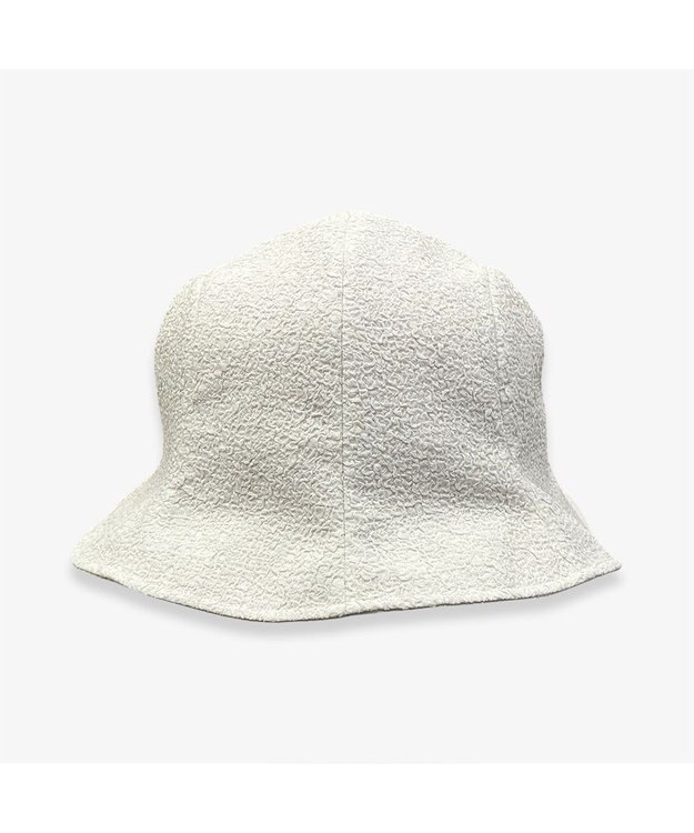 林八百吉商店 un chapeau  シャーリングチューリップハット アイボリー