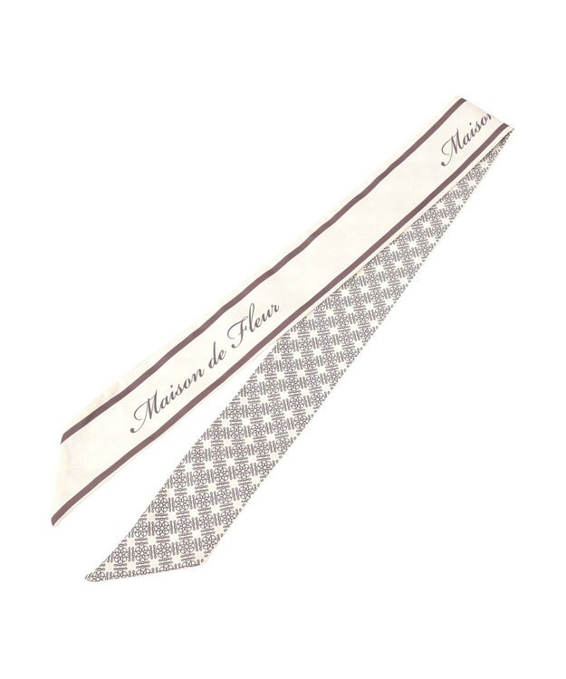 Maison de FLEUR スタッズフラップ２Ｗａｙバッグ Ivory