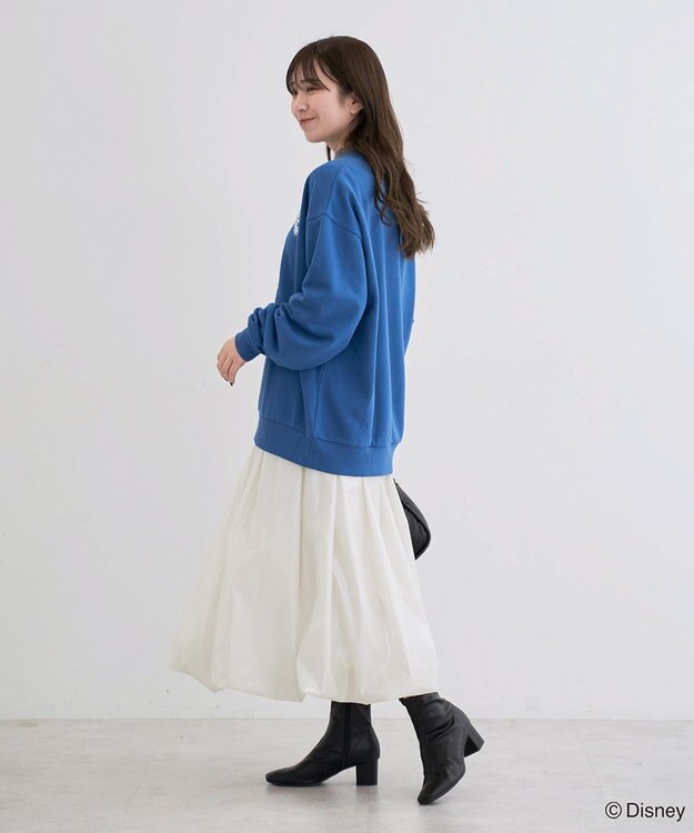 Green Parks ミッキー＆フレンズ／プリント裏毛プルオーバー Blue