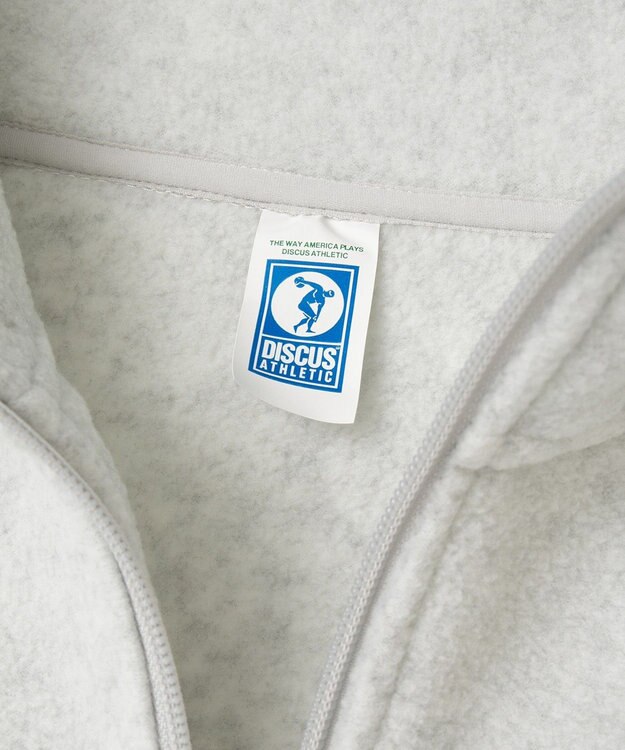 AMERICAN HOLIC Discus フリースハーフジッププルオーバー Oatmeal