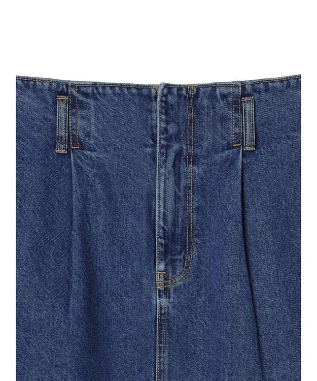 earth music&ecology ナローデニムスカート Medium Indigo
