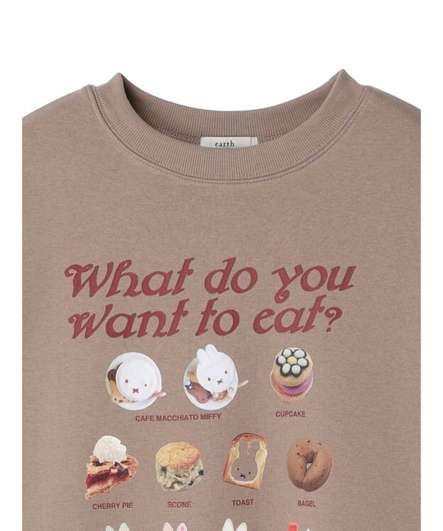 earth music&ecology ｍｉｆｆｙ／ｅａｒｔｈ　ｓｗｅａｔ　ｃｏｌｌｅｃｔｉｏｎ Mocha