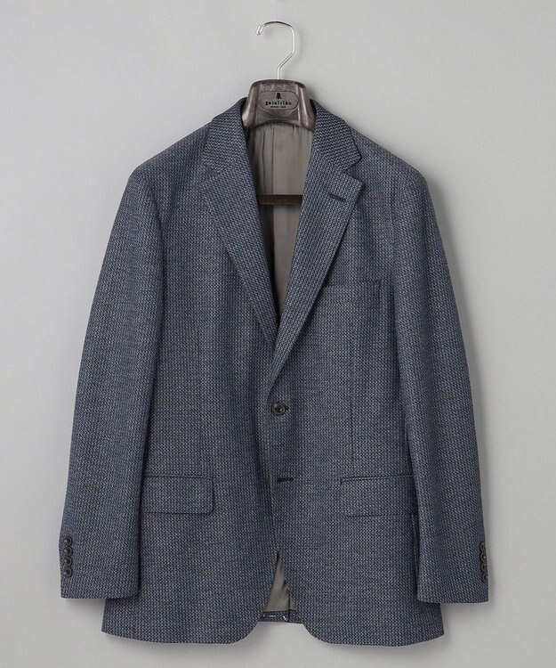 GOTAIRIKU カーディガンジャケット秋冬版【洗える/シワになりにくい/ストレッチ】リンクス BIZ ジャケット ダルブルー系8