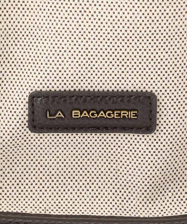 LA BAGAGERIE クラシックヨコナガトート チョコ