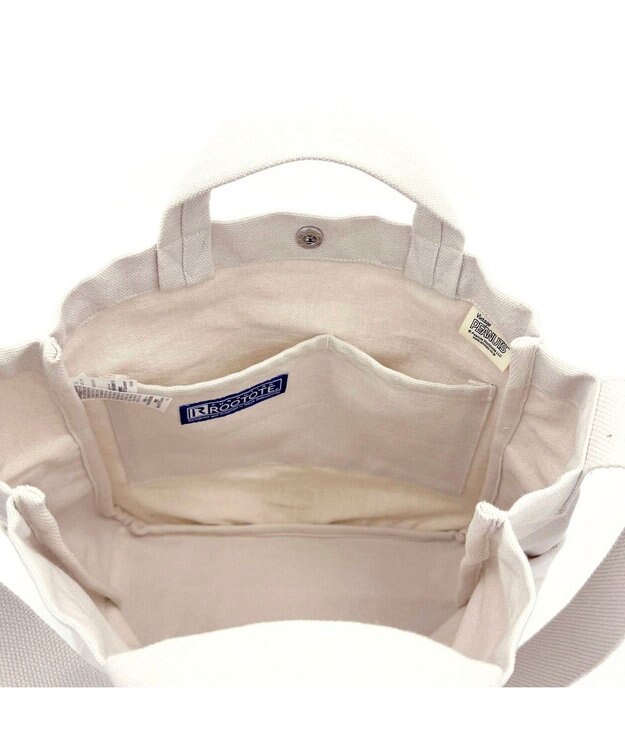 ROOTOTE 8441【スヌーピー】IP.ミディアム.2way.ピーナッツ-0J 01：アイボリー