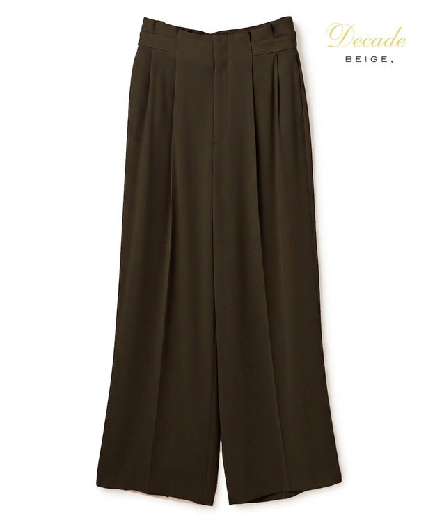 BEIGE， 【セットアップ対応】CINDY / ハイウエストパンツ Brown