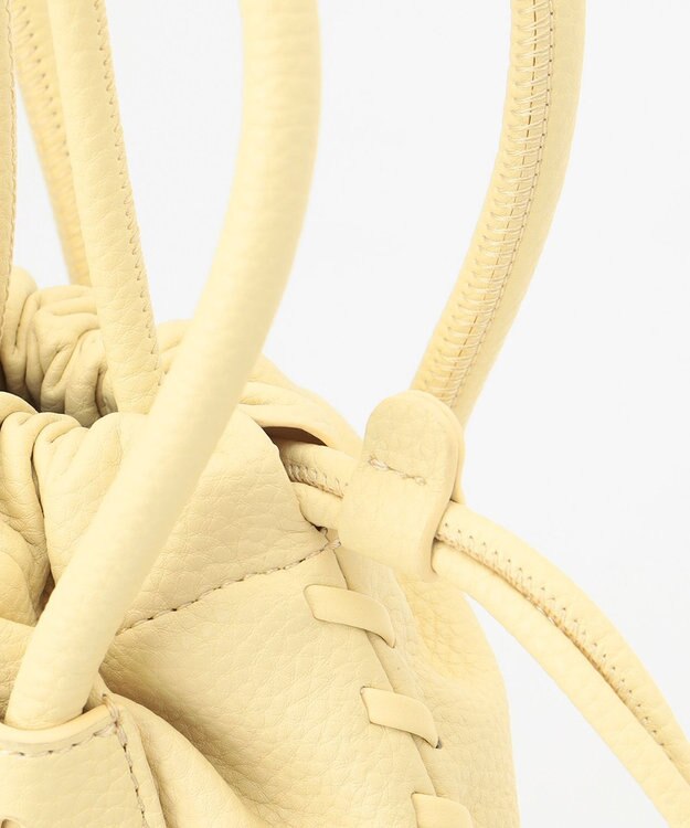 23区 【CLASSY.6月号掲載】ADDCULUMN フェイクレザー ショルダーバッグ ライトイエロー系