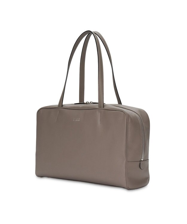 PELLE BORSA レザーミディアムボストン Epure エピュール 5838 トープ
