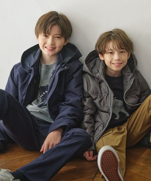 J.PRESS KIDS 【140-170cm】バックブル トレーナー ネイビー系