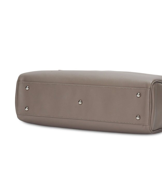 PELLE BORSA レザーミディアムボストン Epure エピュール 5838 トープ