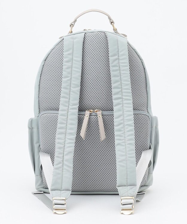 LA BAGAGERIE 【MONICA】13ポケットナイロンリュック ライトグレー