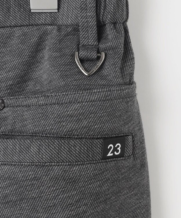 23区GOLF 【MEN】バックメッシュジャージーパンツ ライトグレー系